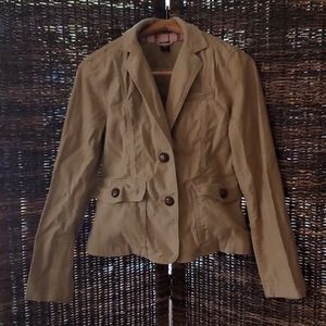 GAP Khaki Explorer Cotton Twill Blazer Style Coat♡